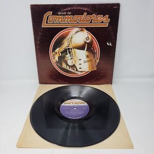 Commodores Movin On Vinyl LP Record Album 1975 Motown‎ MS-6825